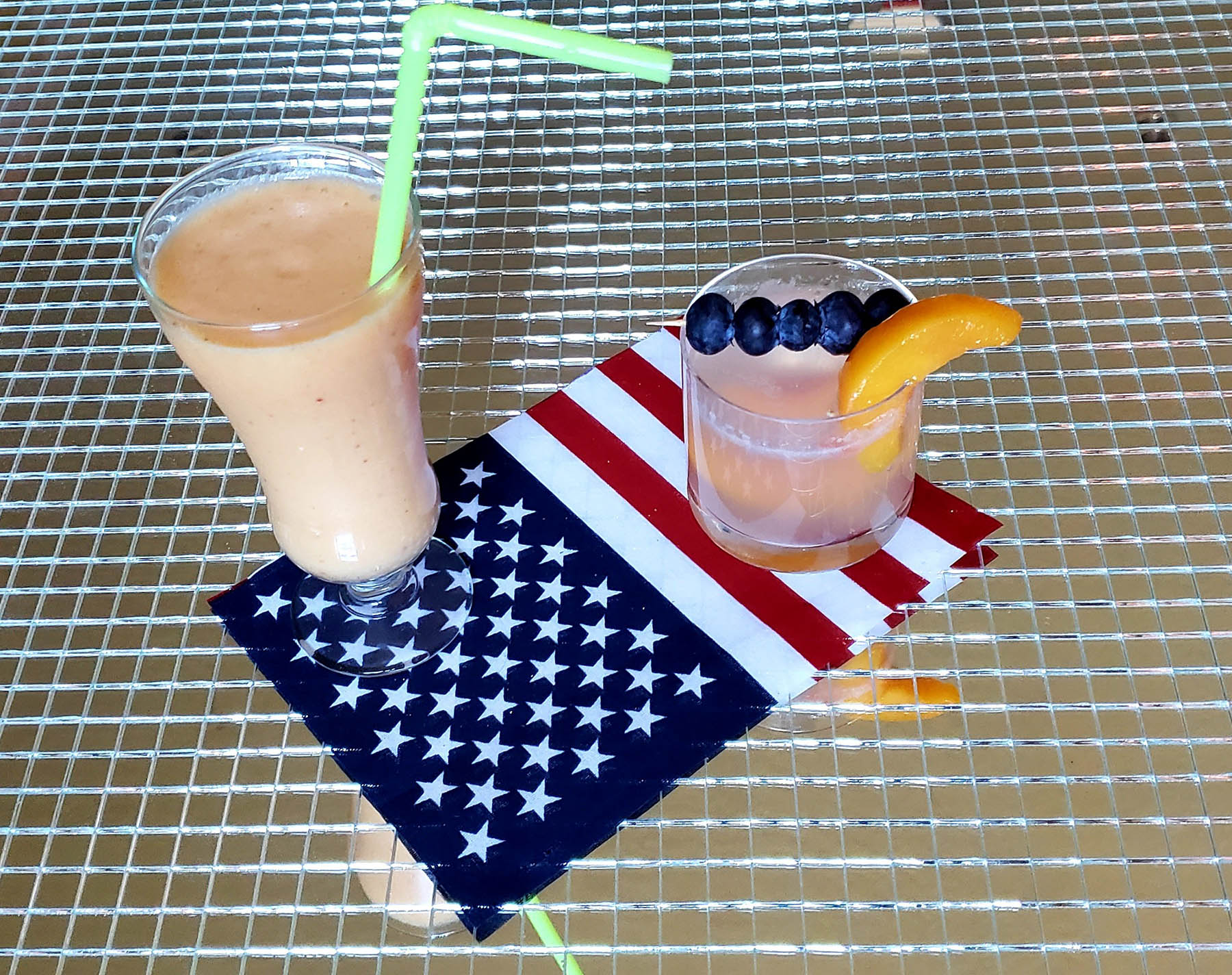 Impeached twice? Try these two peach cocktails